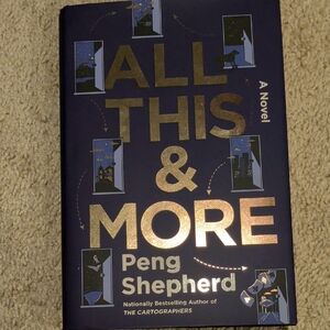 All This & More Hardcover Book Adult Thriller Fiction New